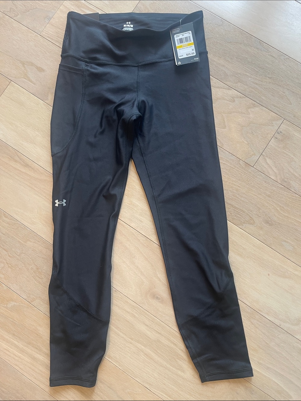 Under Armour Black Compression Workout Leggings
